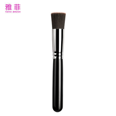 comprar A11 de pelo de nylon único de mano de madera de base de la pulverización de cepillo de la cara cosmética cepillo Fabricación en línea