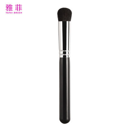 comprar A24 Pequeña cabeza redonda Pulidor de resaltador de cepillo de maquillaje portátil de color natural Fabricación en línea
