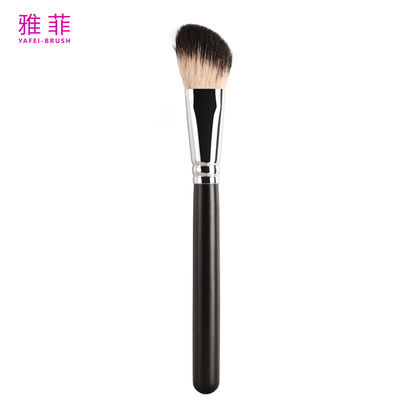 comprar A28 SGS Cepillo de maquillaje para el contorno del pelo de cabra fino con ferrule de cobre suave Fabricación en línea