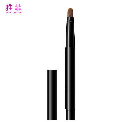 comprar A83 Cepillos portátiles cónicos de maquillaje de labios con pincel de maquillaje de lápiz labial único a prueba de polvo Fabricación en línea
