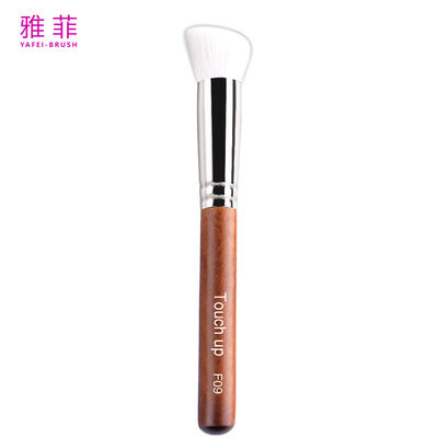 comprar F09 Cepilla de maquillaje de pelo de cabra en polvo, blanca y espesa Fabricación en línea