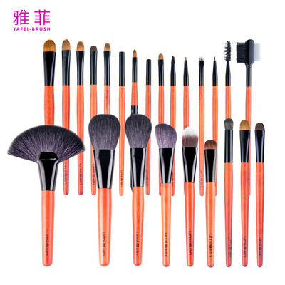 comprar 267A19824 OEM ODM Factory 24 Pieces High Quality Makeup Brush Set With Holder Bag Contour Contour Convealer Blush y otras herramientas de maquillaje Fabricación en línea