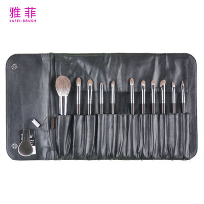 comprar 88A21212 Cabello de animales Cabello natural Marca privada de lujo de cabra Set de pinceles de maquillaje profesionales Fabricación en línea