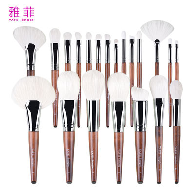 comprar 282A18023 Juego de brochas de maquillaje de lujo de 23 piezas, pelo de animal, juego de brochas de maquillaje profesionales, etiqueta privada, logotipo personalizado Fabricación en línea