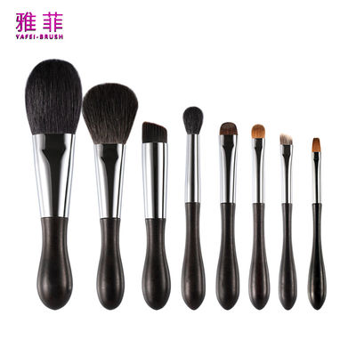 082428 Cepillo de maquillaje profesional personalizado de gama alta con mango de sándalo