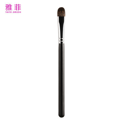 A41 personalizado pelo de ardilla negro sombra de ojos plana cepillo de lujo elegante
