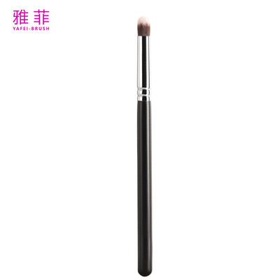 A54 Cepillo de sombra de ojos de tamaño medio y redondo de punta Cepillo de maquillaje para el cabello de nylon