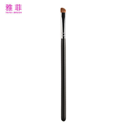 A64 Cepillo de maquillaje para ojos con ángulo oblicuo portátil