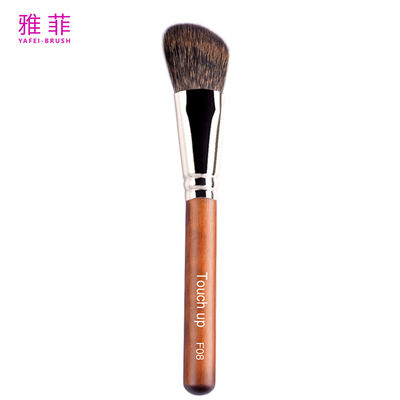 F08 maquillaje duradero para el cabello de ardilla cepillos grandes cepillos de polvo personalizar logotipo