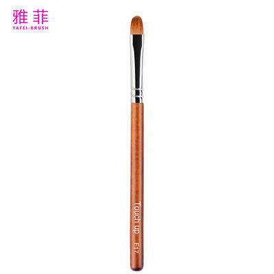 F17 Cepillo de sombra de ojo único Cabello de arena de mancha de cepillo de madera Manual personalizado 100% comprobado