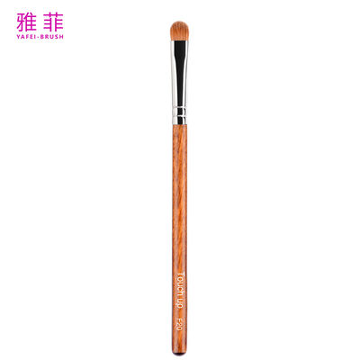 F20 Cepilla de sombra de ojos única Cabello de sabla Mancha de cepillo de madera Manual personalizado 100% comprobado