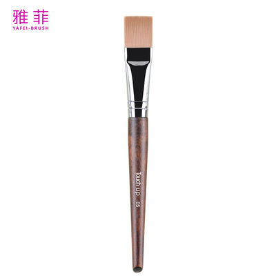 TOUCH UP 05 de alta gama Ultra fino delgado Flat base líquida de cepillo de pelo sintético de cobre OEM ODM fabricante
