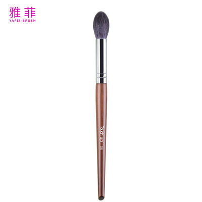 TOUCH UP 08 Logotipo personalizado privado Rojizante Cepilla de sombra nasal Denso pelo fino de cabra Cepilla de maquillaje profesional