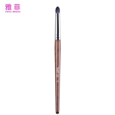 TOUCH UP 12 Dedo profesional mancha de la naturaleza única cabello cepilla de madera sombra de ojos mezcla de la etiqueta privada personalizada