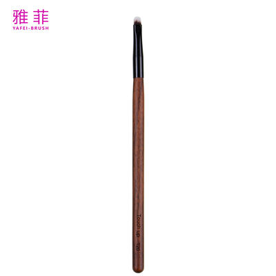T20 Personalización Ultra delgado Firme Firme Bristle Flat Concealer Cepillo de maquillaje sintético Vegano hecho a mano