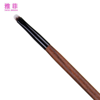 T20 Personalización Ultra delgado Firme Firme Bristle Flat Concealer Cepillo de maquillaje sintético Vegano hecho a mano