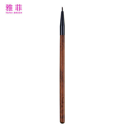T22 OEM ODM Nylon Bristle Wood Handle Brush Eyeliner extremadamente fino Productos de alta calidad