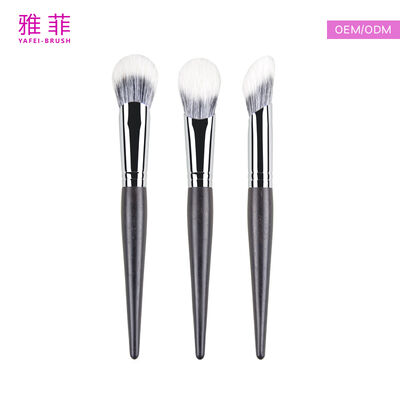 Medium Tongue-Shaped Classic Sable Hair Blending Brush, OEM/ODM Services Available-Product Code: Y12